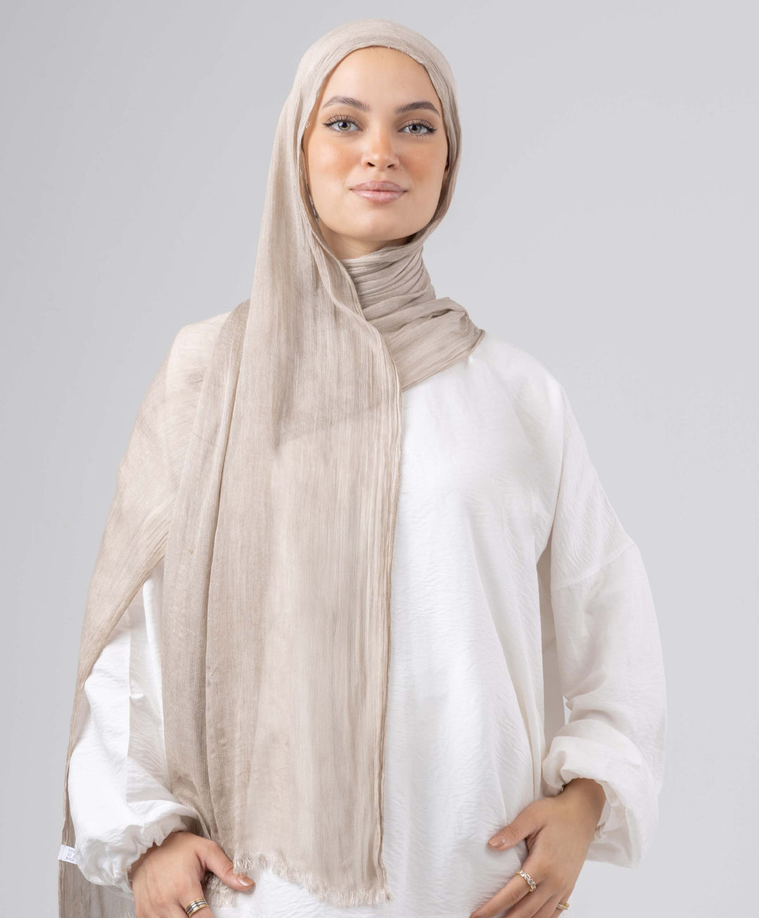 Flowy Bamboo Linen Scarf