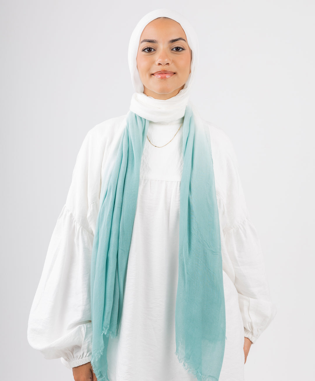 Gradient Cotton Scarf
