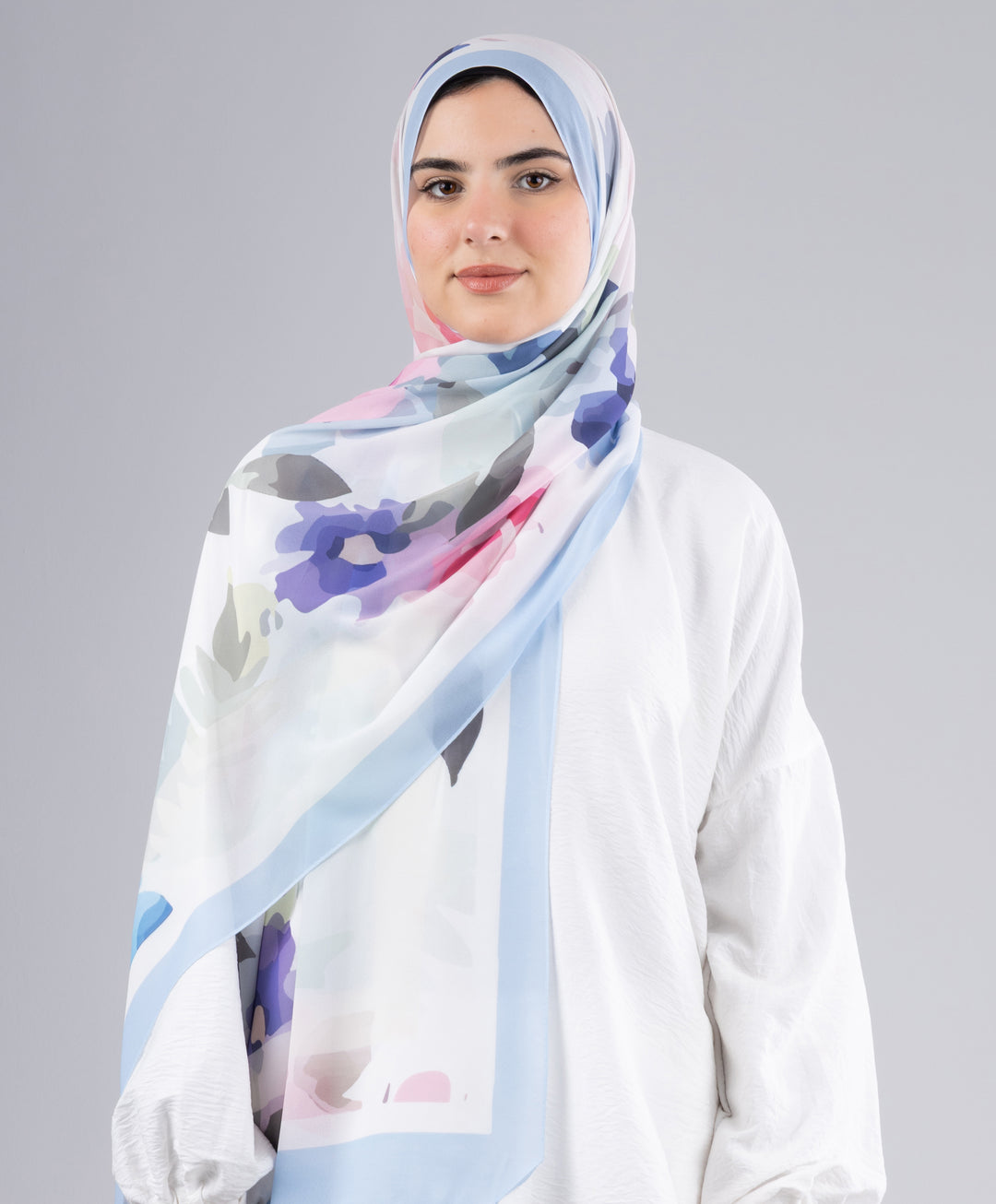 Bloom Chiffon Scarf