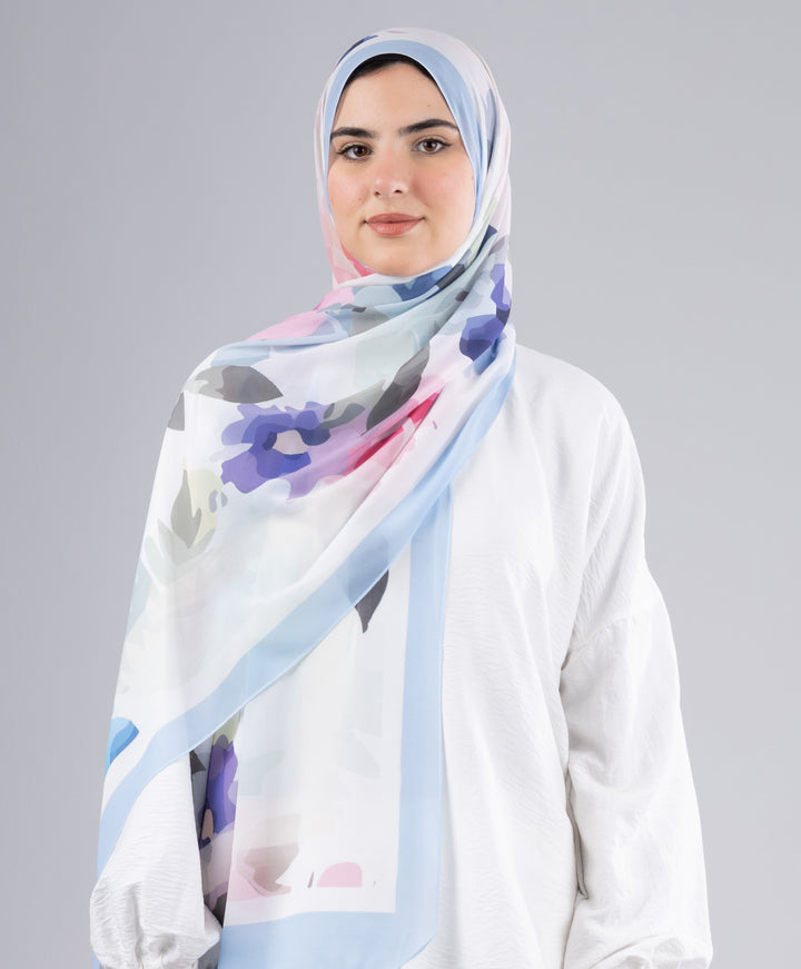 Bloom Chiffon Scarf