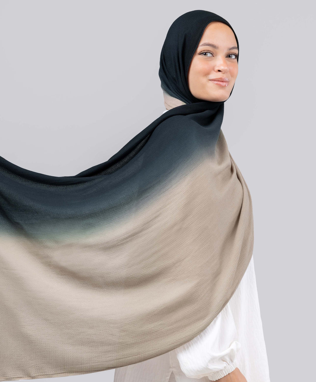 Gradient Cotton Scarf