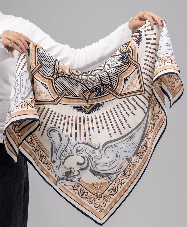Luxury Silk Square Scarf