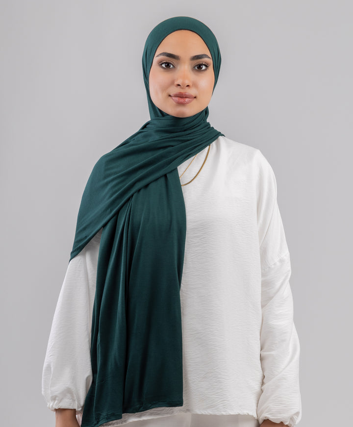 Plain Cotton Lycra Scarf