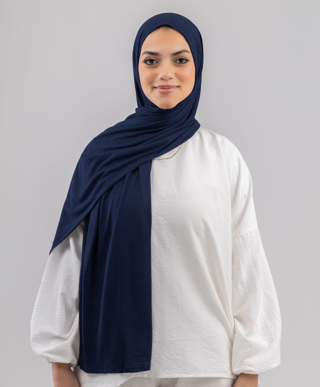 Plain Cotton Lycra Scarf