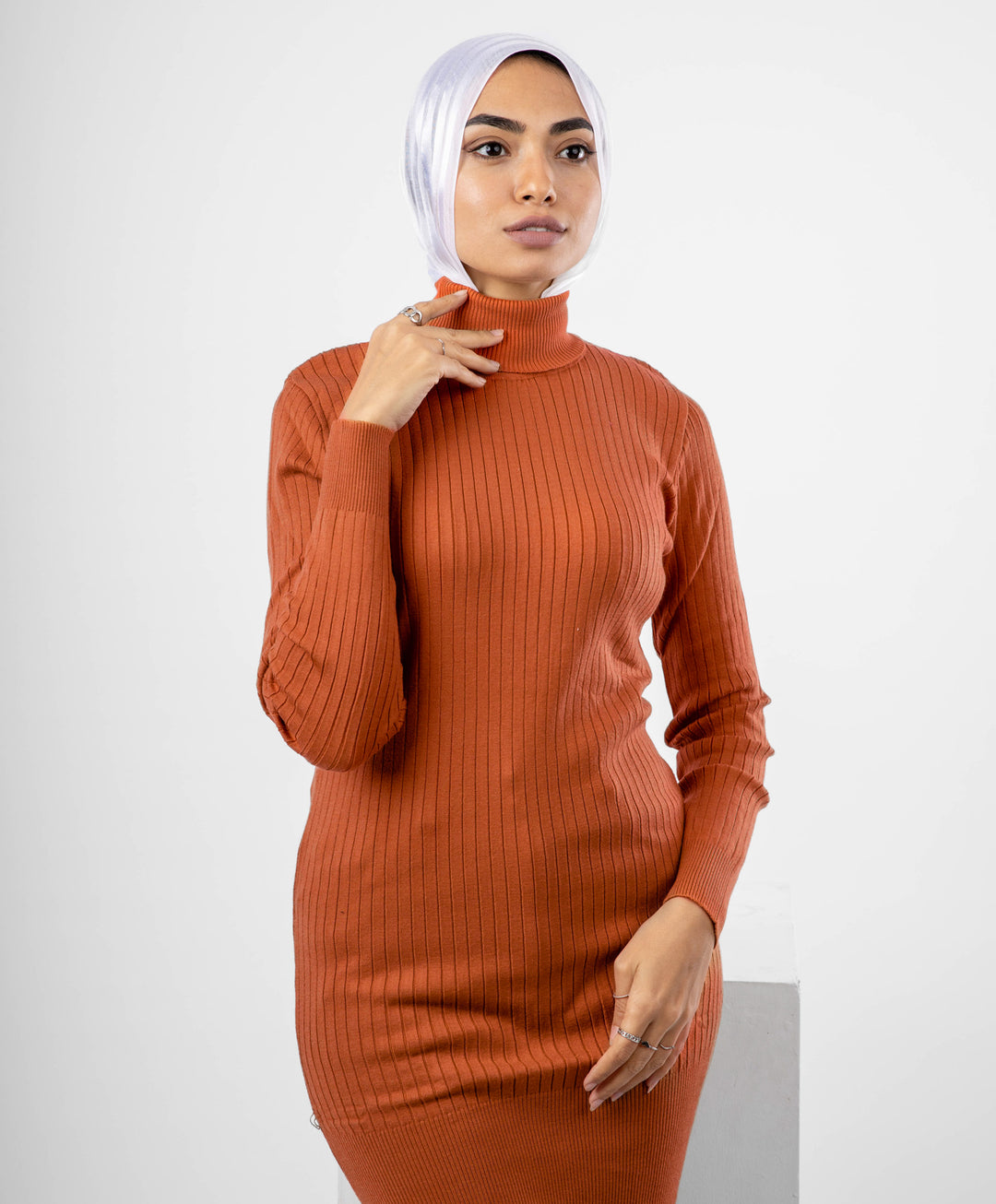 Long Ribbed Pullover
