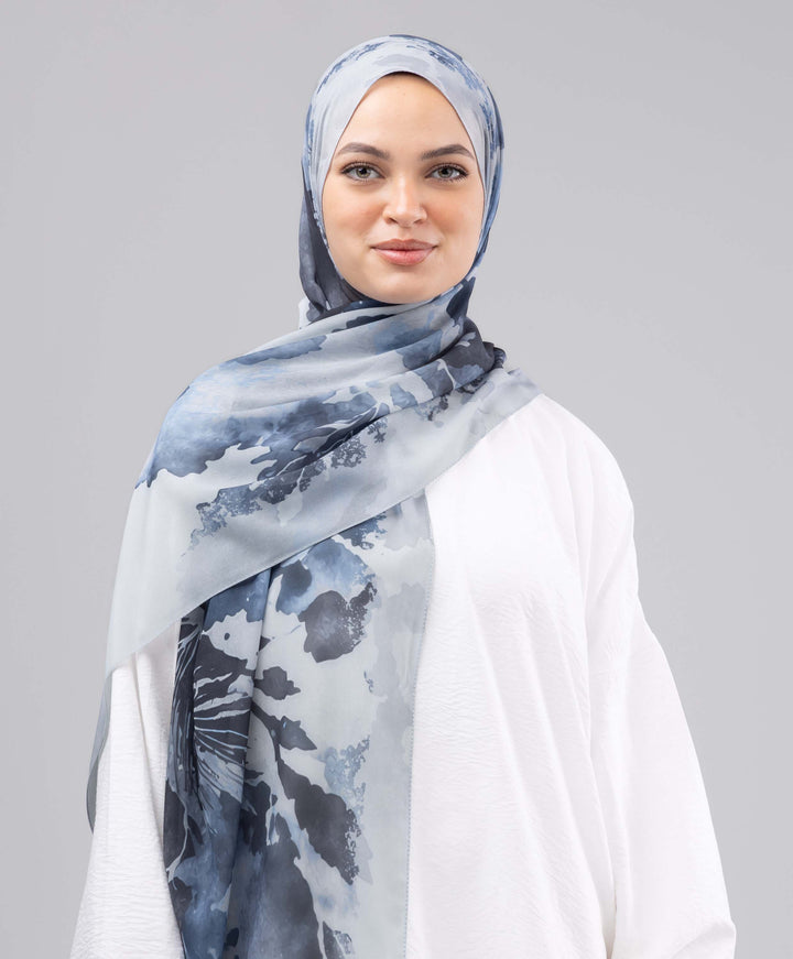 Sea Glass Chiffon Scarf