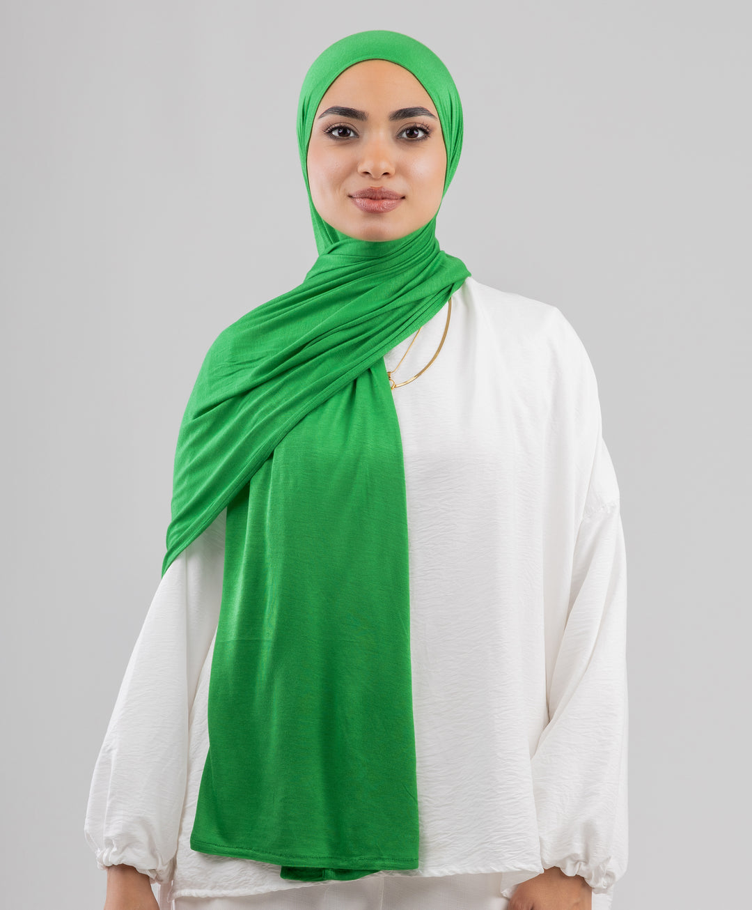 Plain Cotton Lycra Scarf