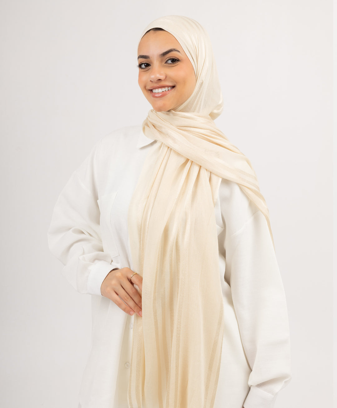 Fancy Linen Scarf