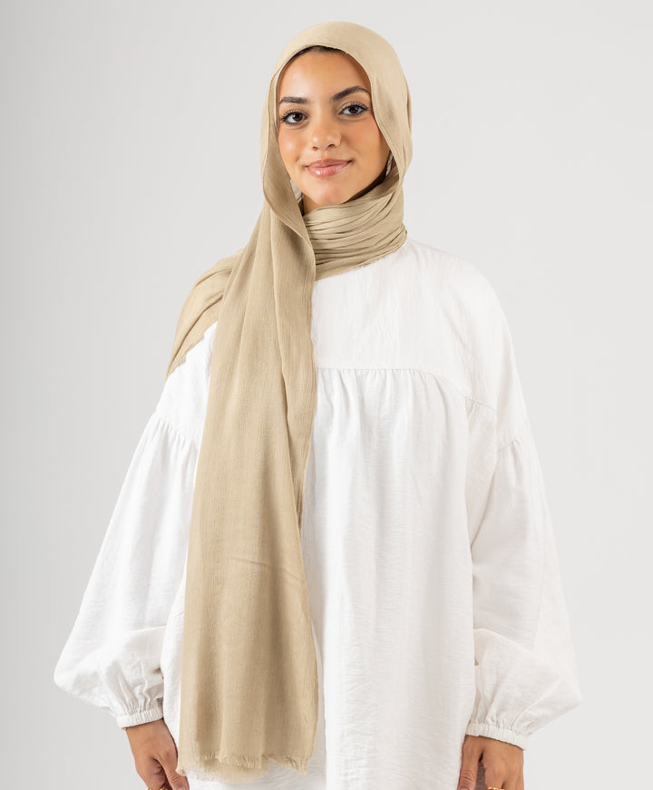 Cotton Crinkle Scarf
