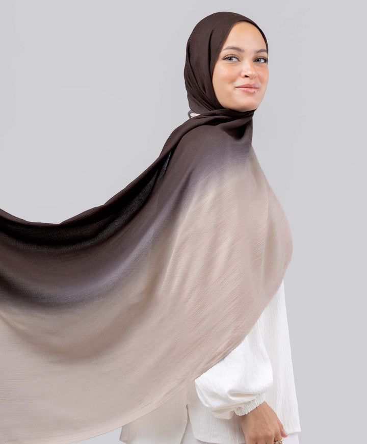 Gradient Cotton Scarf
