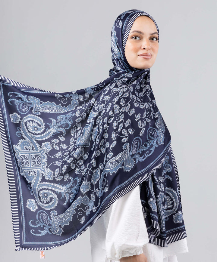 Boho Luxury Silk Scarf