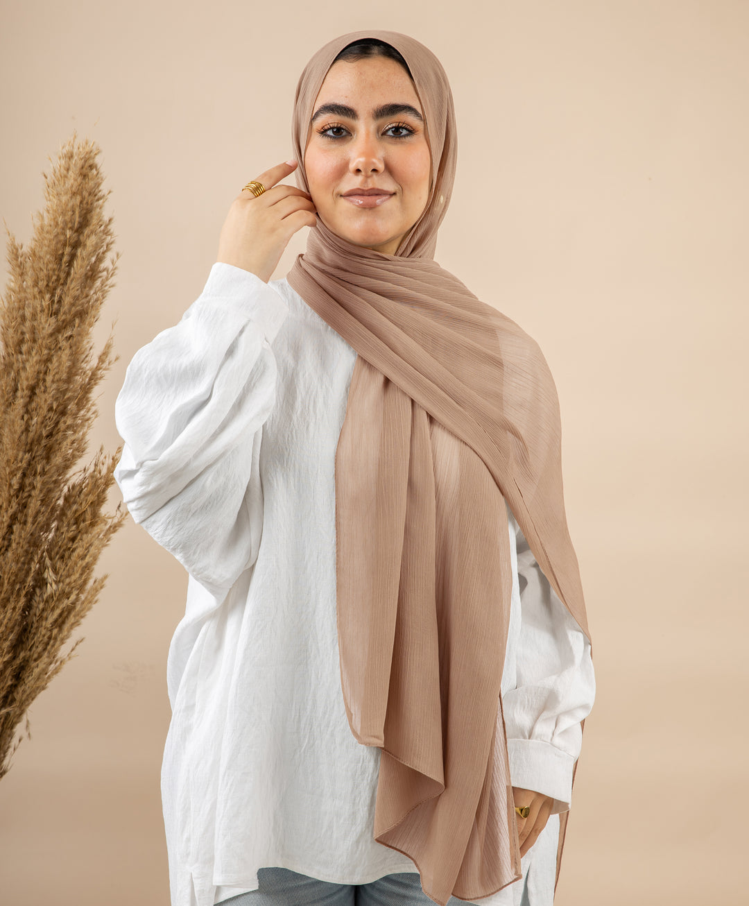 Chiffon Crinkle Scarf