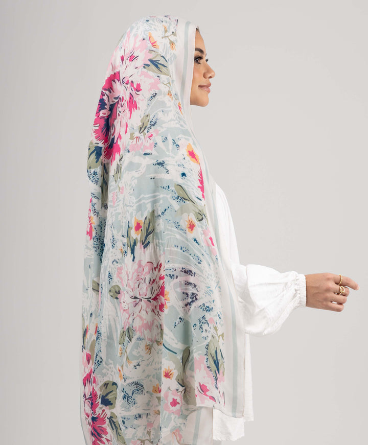 Floral Haze Modal Scarf