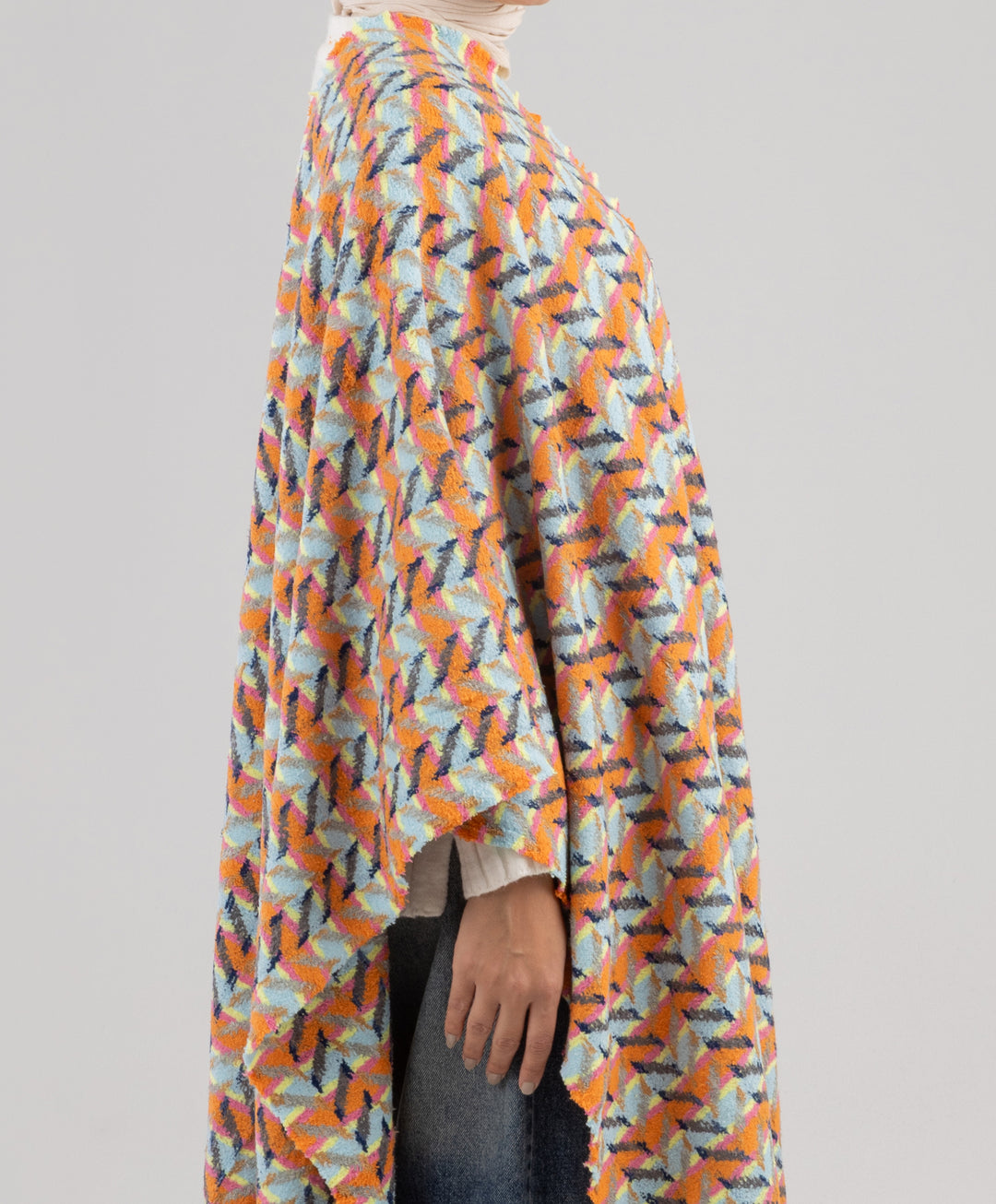 Vibrant Winter Shawl