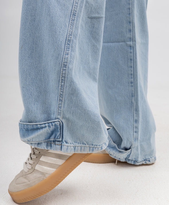 Cargo Denim Pants