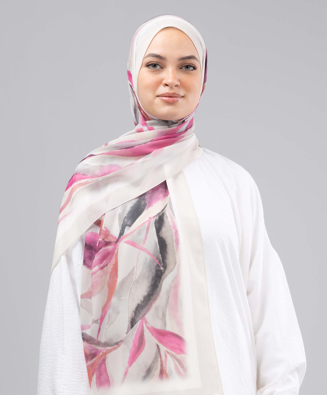 Flora Muse Chiffon Scarf