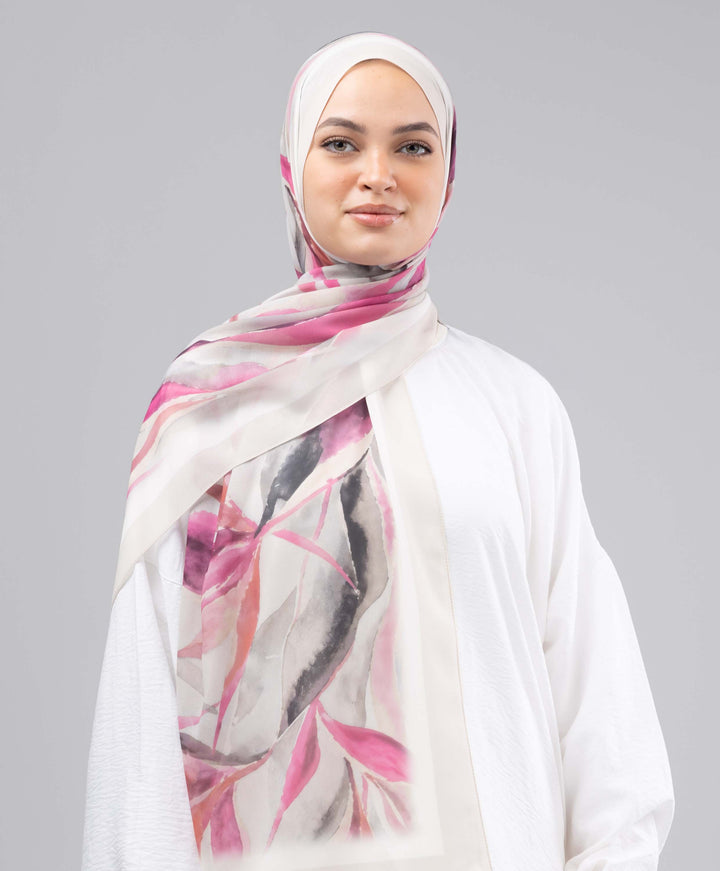 Flora Muse Chiffon Scarf