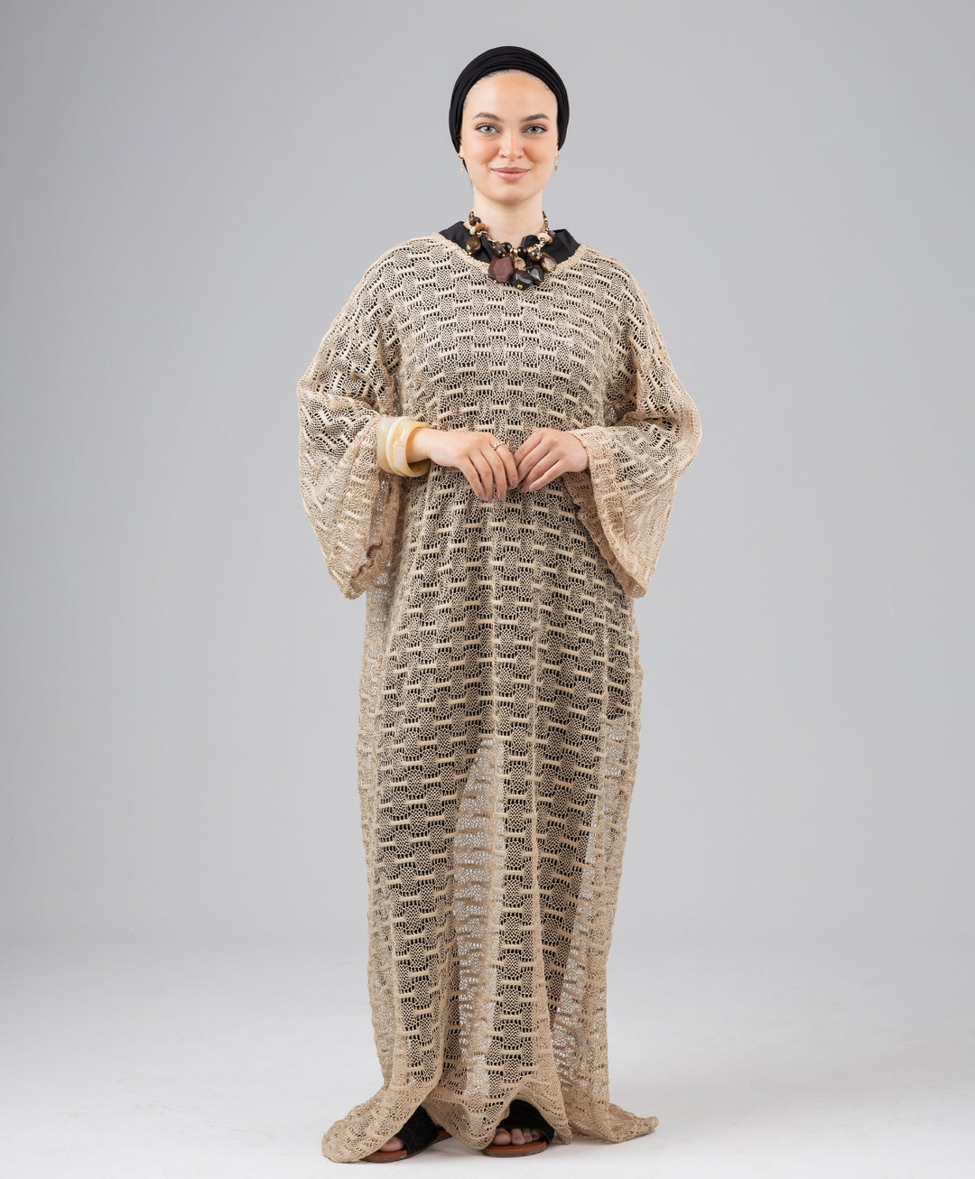 Netting Maxi Dress