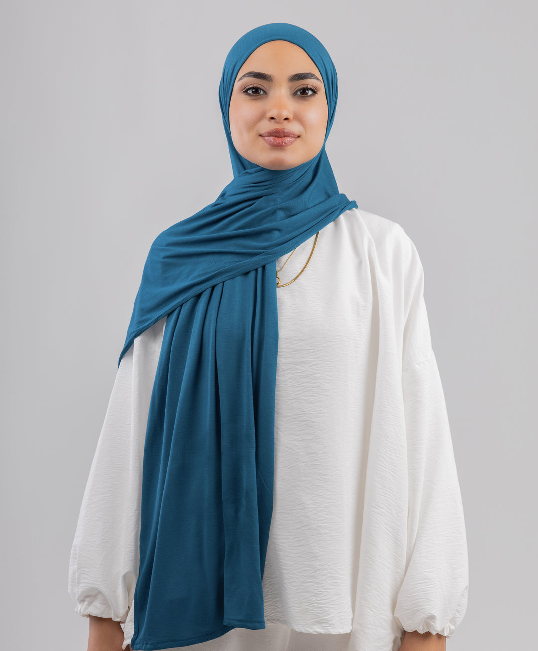 Plain Cotton Lycra Scarf