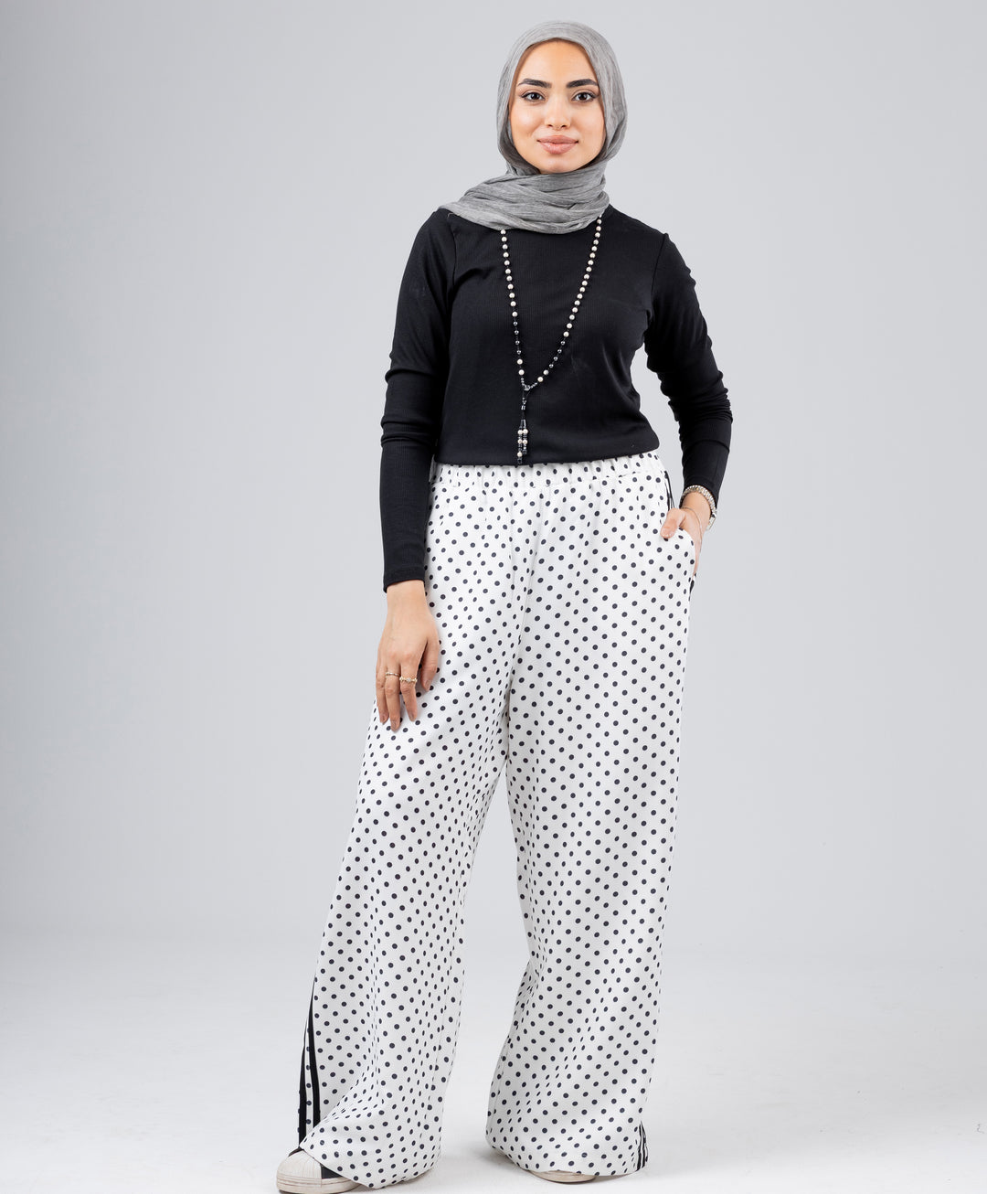 Striped Polka Dot Pants
