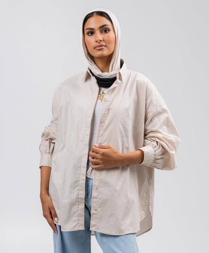 Bling Oversized Shirt