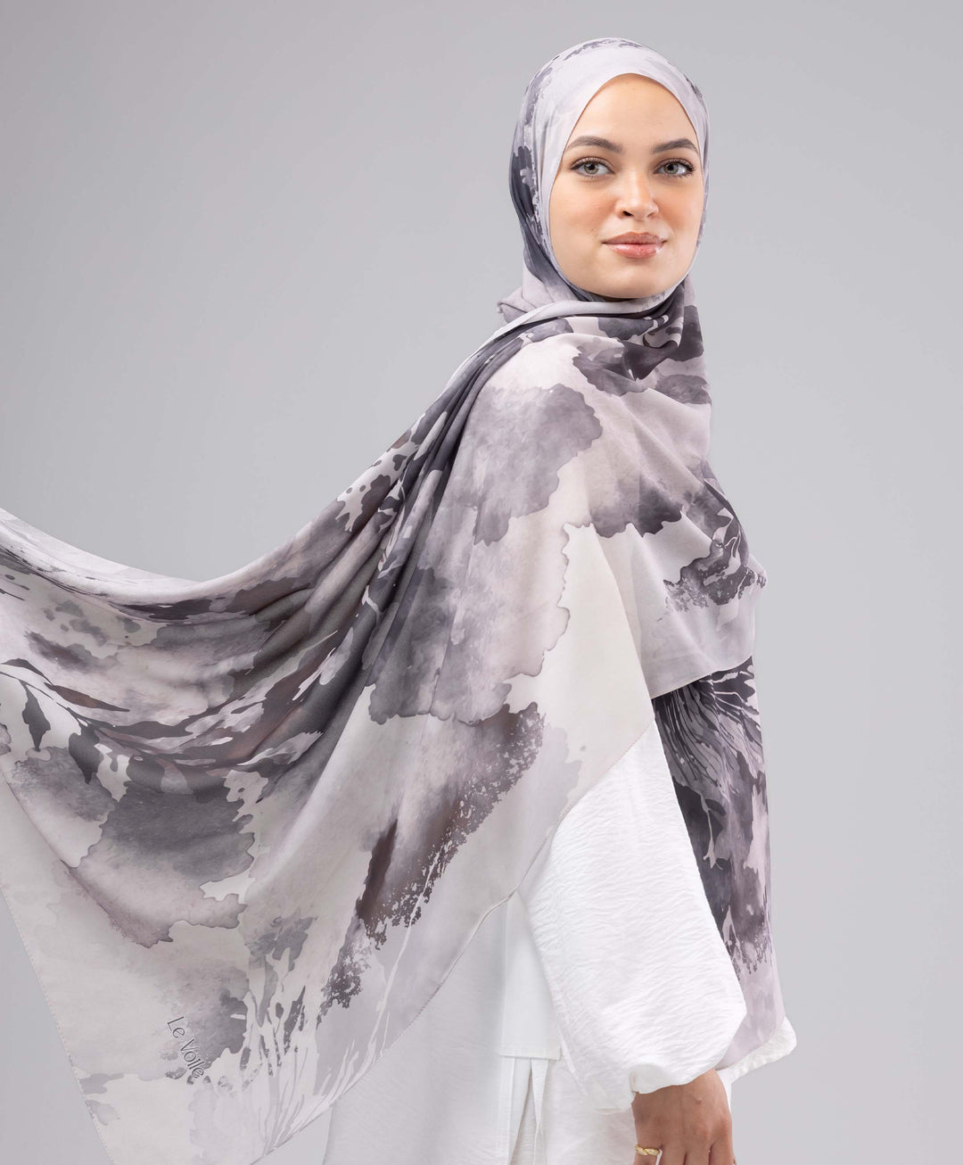 Earthy Blush Chiffon Scarf