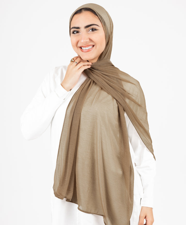 Jersey Crushed Scarf