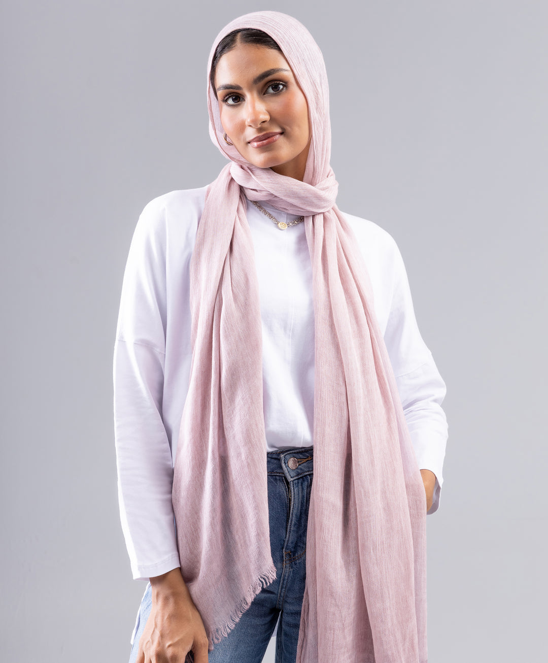 Marble Linen Scarf