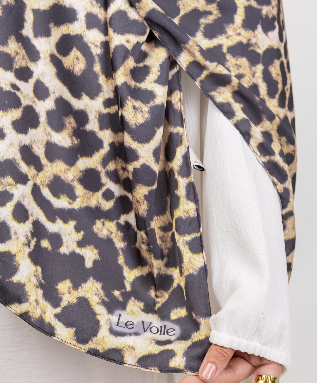 Leopard Silk Scarf