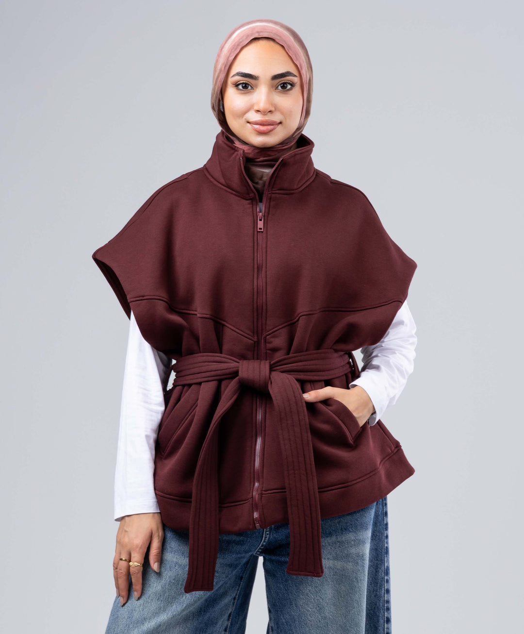 Zip Up Vest