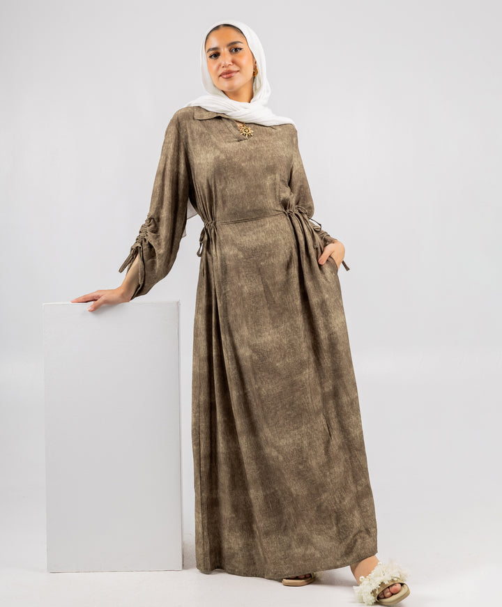 Washed Linen Dress