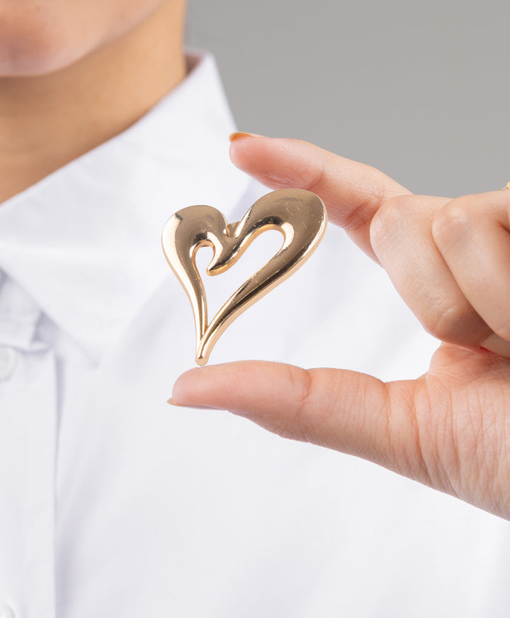 Heart Brooch