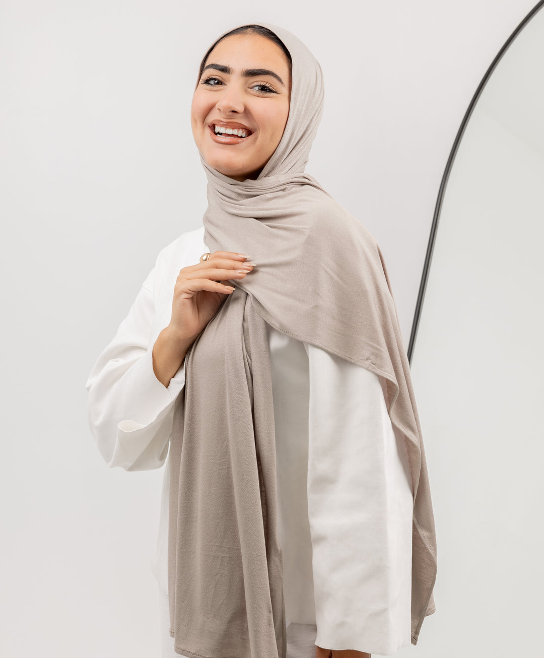 Seamless Kuwaiti Lycra Scarf