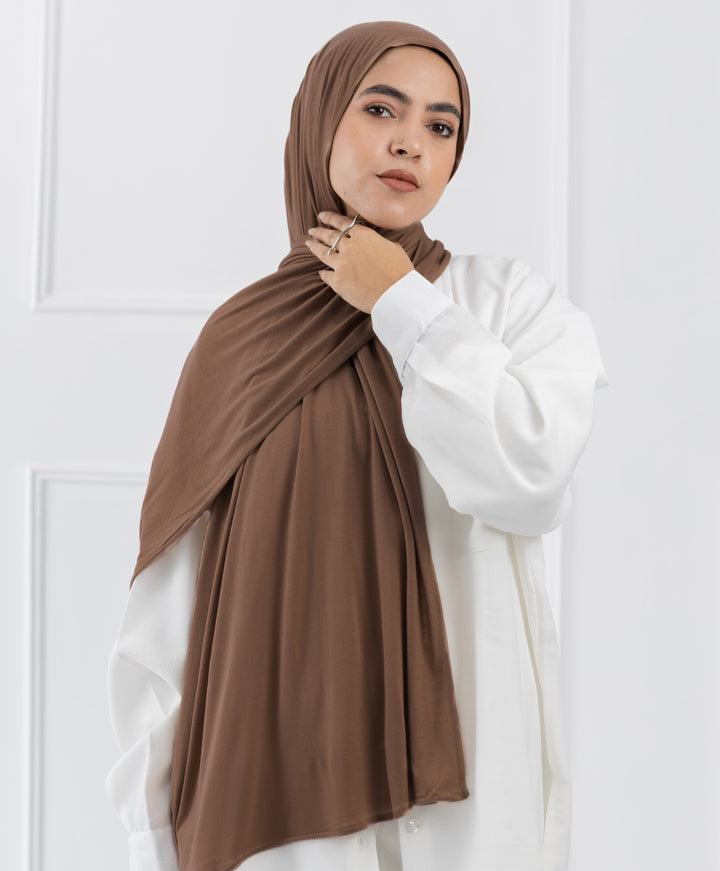 Plain Cotton Lycra Scarf