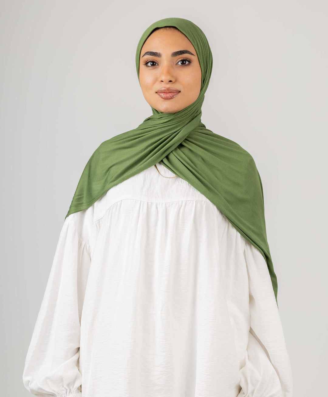 Plain Cotton Lycra Scarf