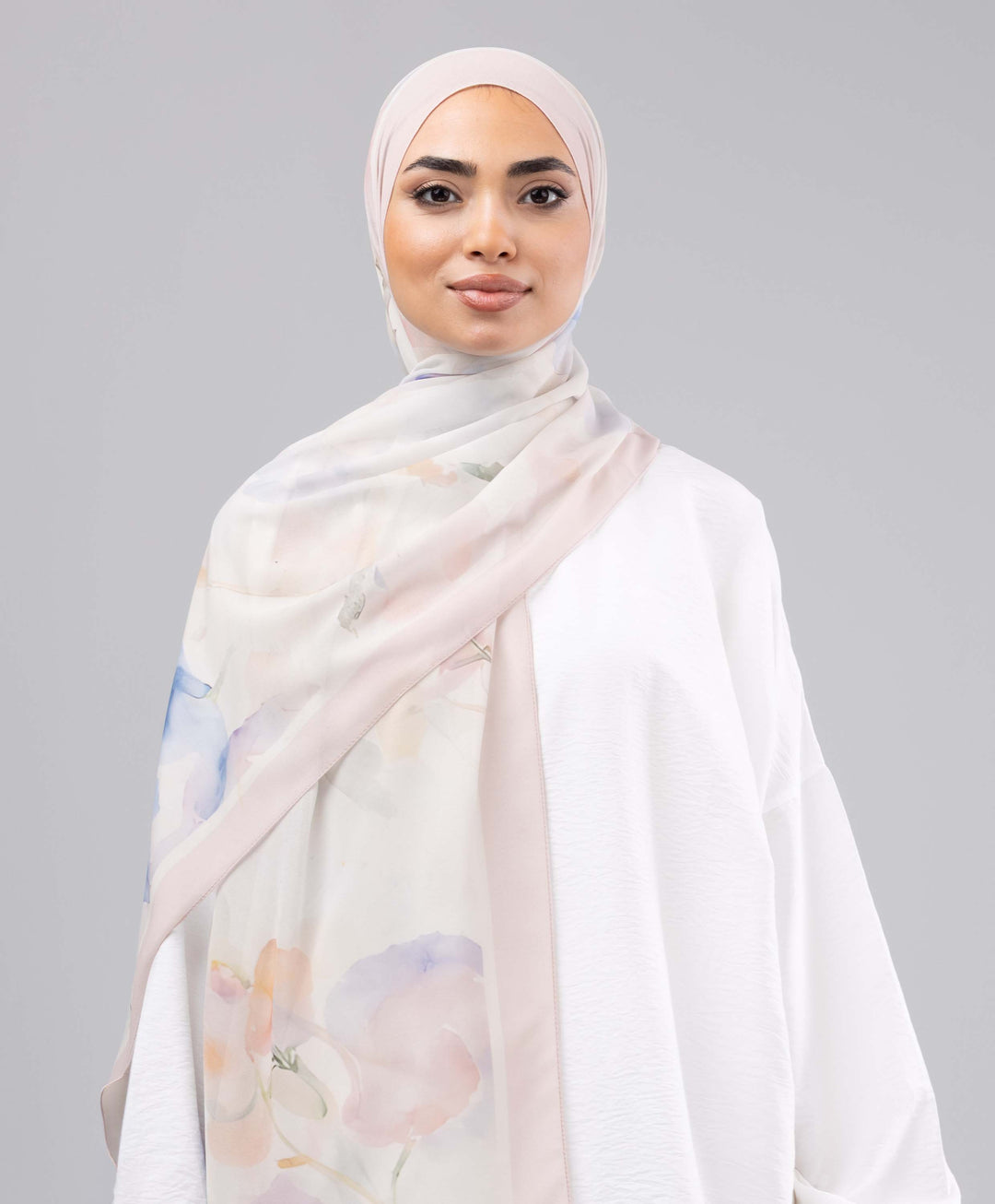 Sweet Petal Chiffon Scarf