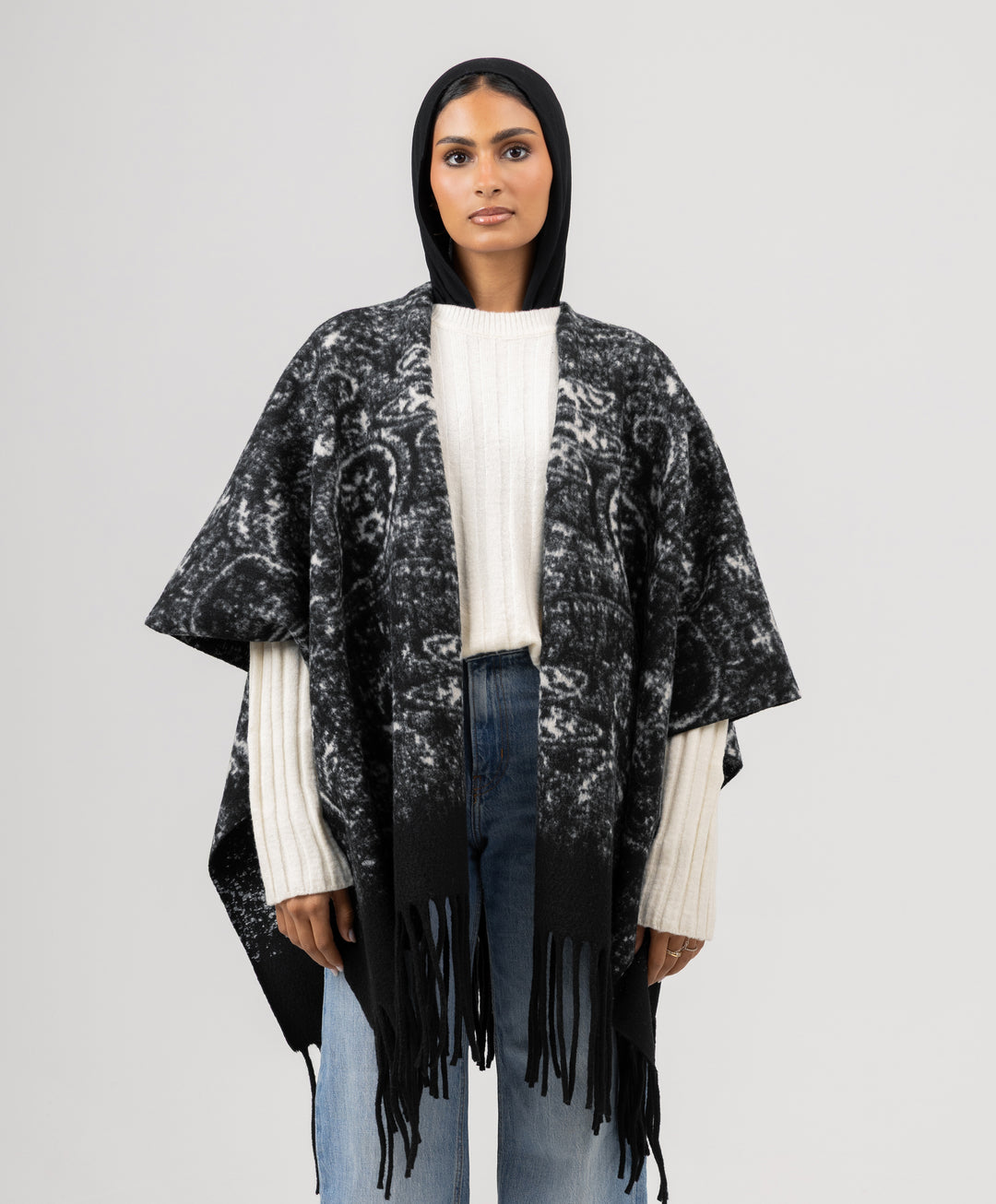 Paisley Winter Cape