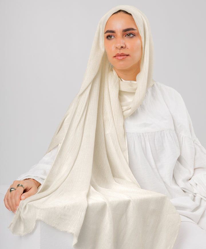 Bubbly Linen Scarf