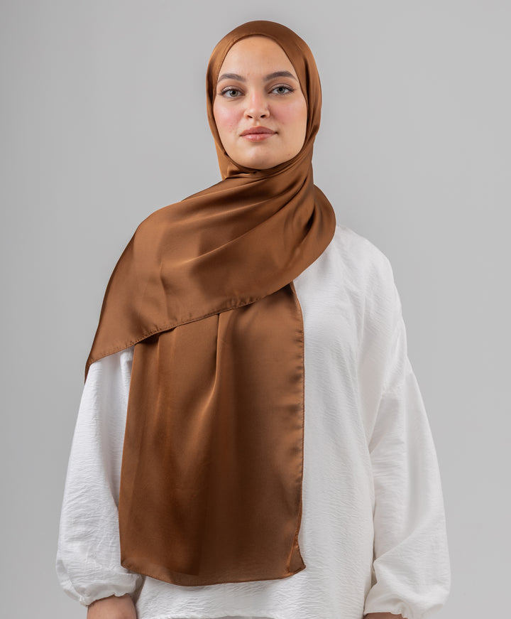 Plain Silk Scarf