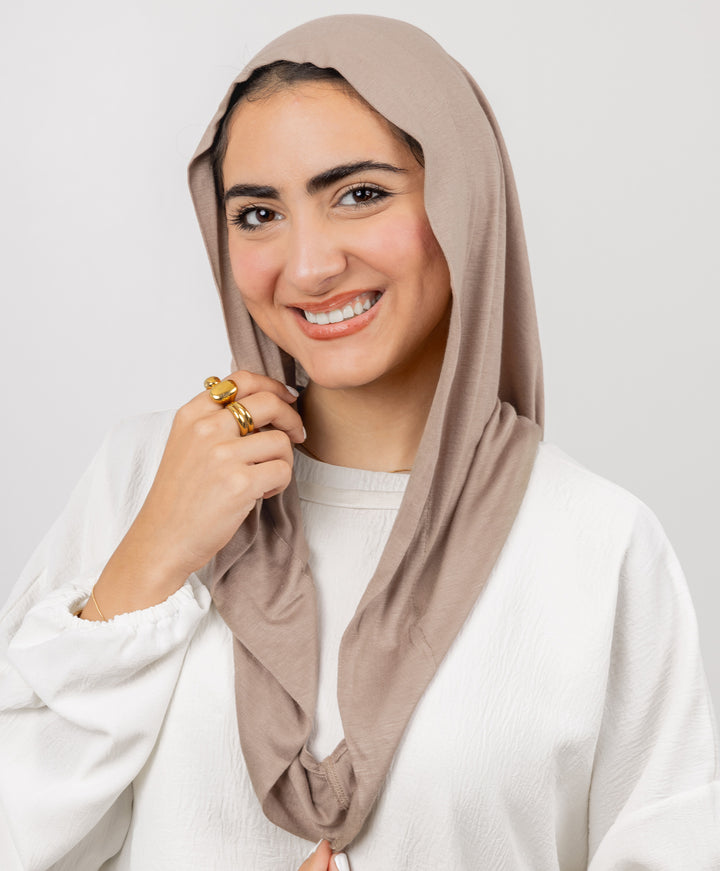 Easy Closed Wrap Scarf