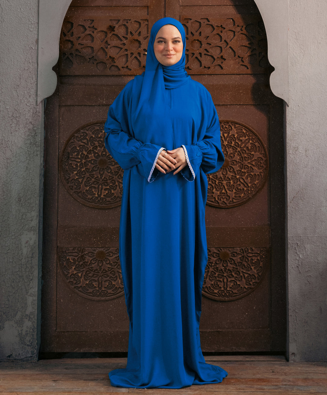 Plain Viscose Flounce Sleeves Isdal