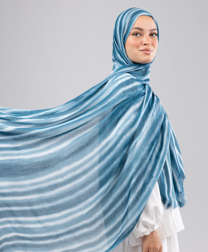 Tie Dye Cotton Scarf