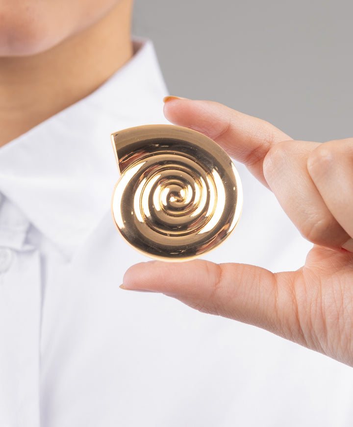 Swirl Brooch