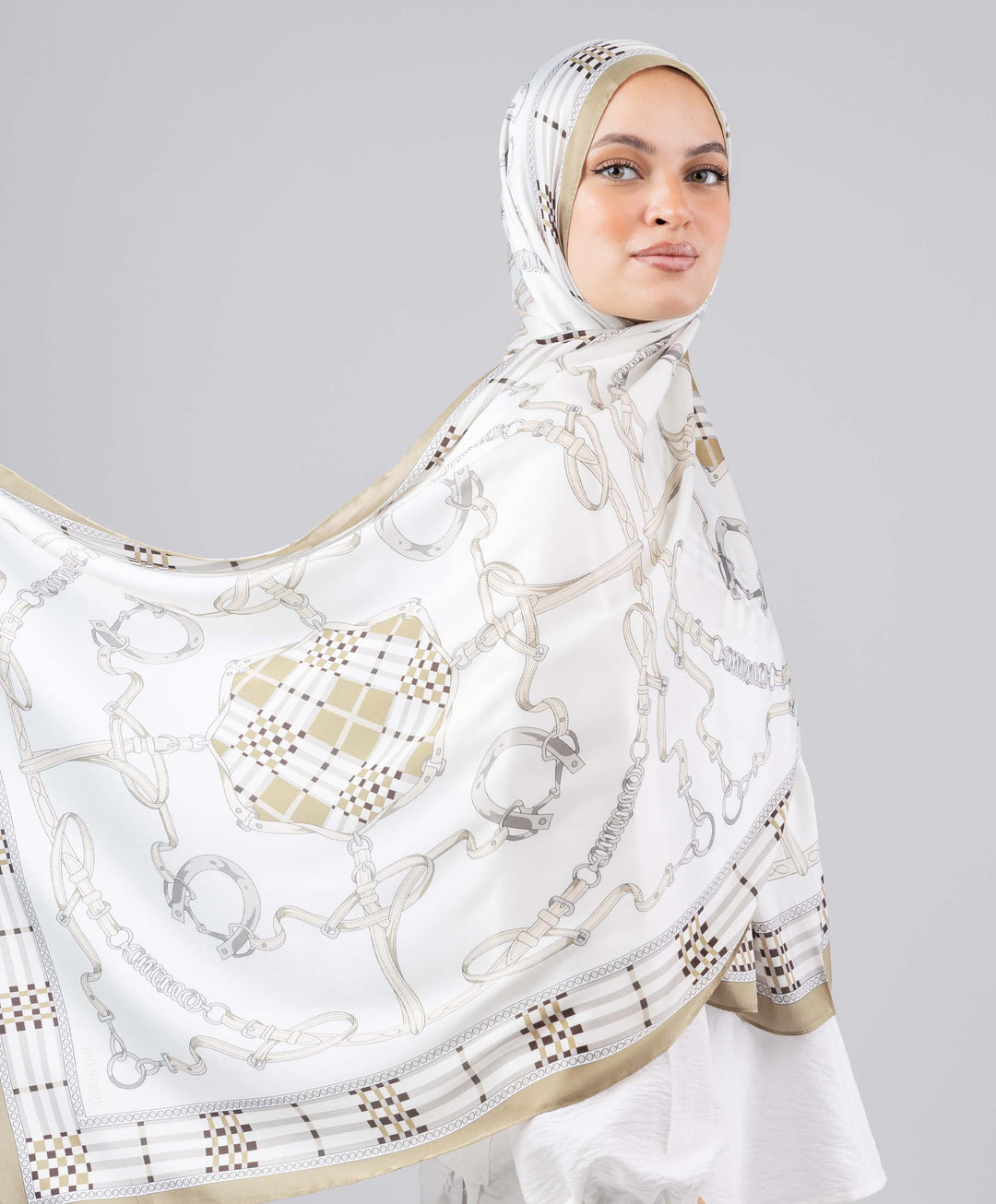 Equestrian Luxury Silk Scarf