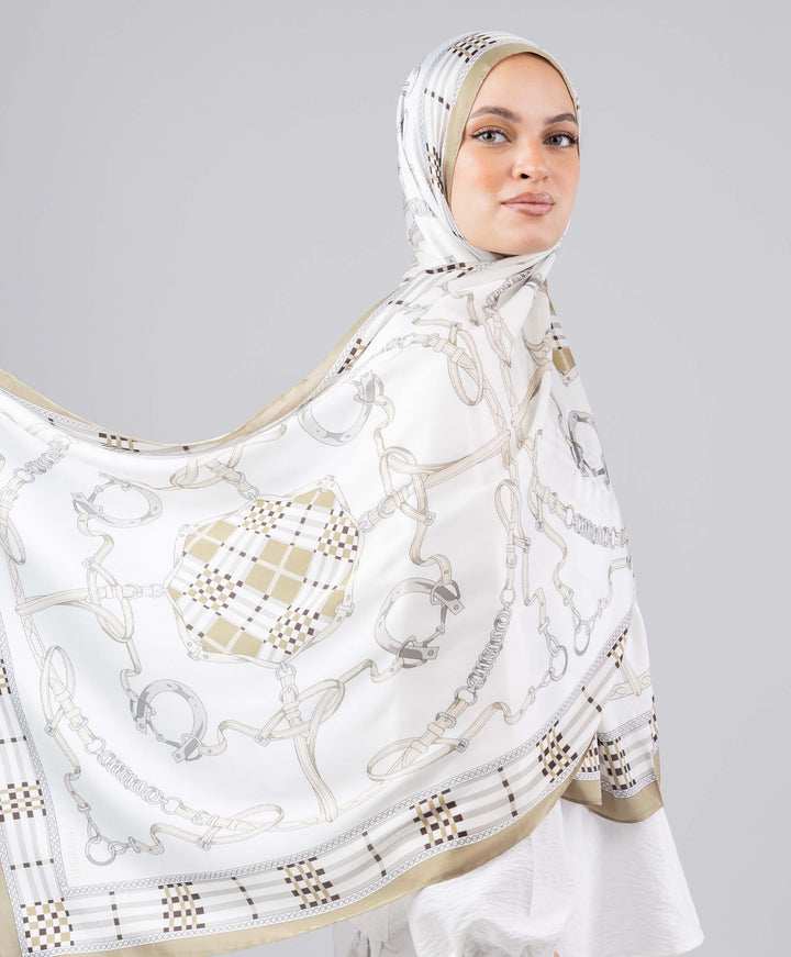 Equestrian Luxury Silk Scarf