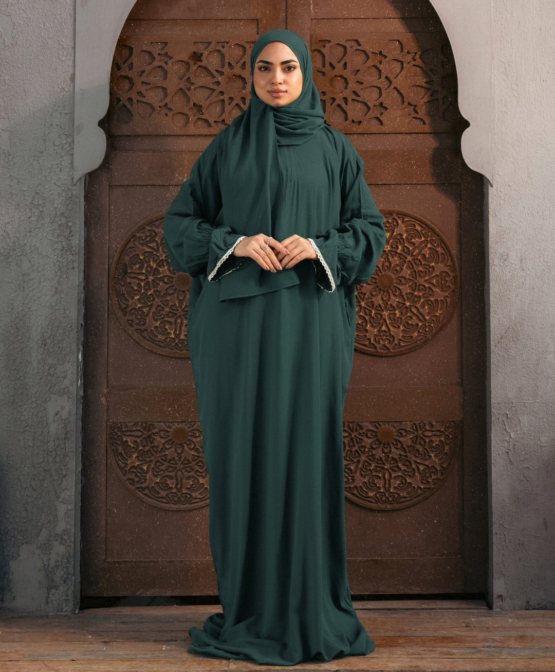 Plain Viscose Flounce Sleeves Isdal