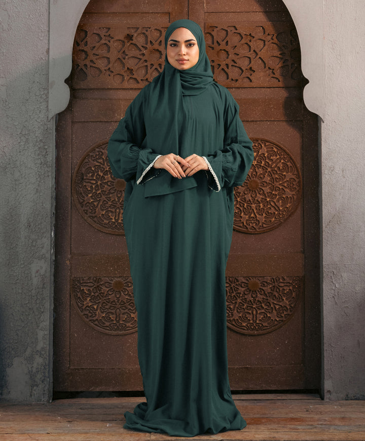 Plain Viscose Flounce Sleeves Isdal