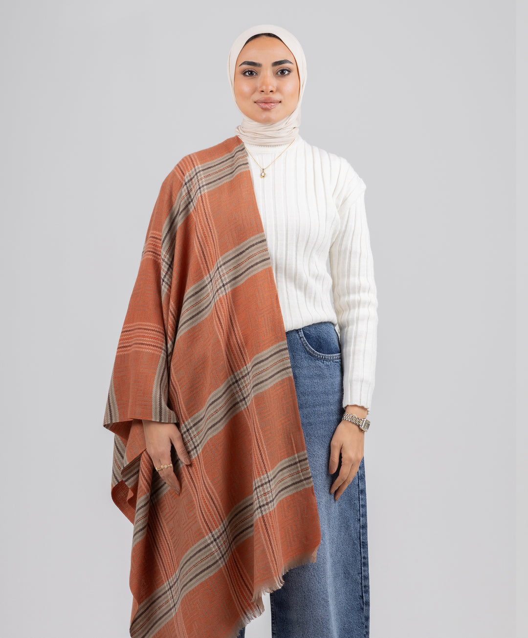 Maze Winter Shawl