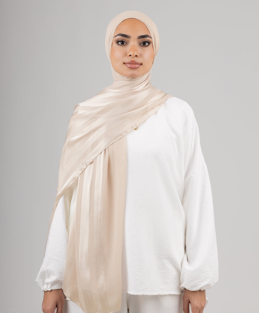Splendor Satin Chiffon Scarf