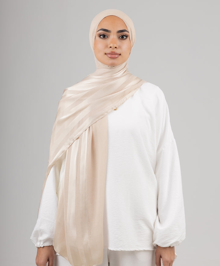 Splendor Satin Chiffon Scarf